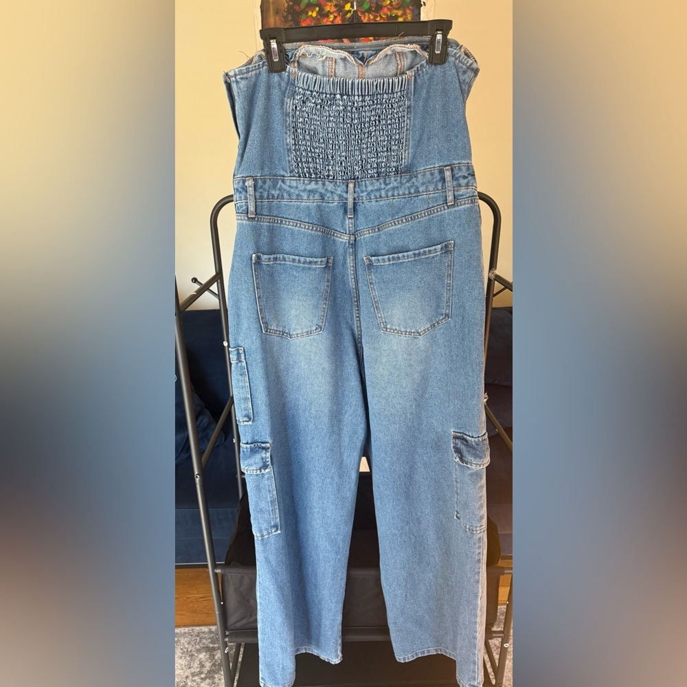 Wild Fable Denim Jumpsuit - XL - Picture 3 of 6